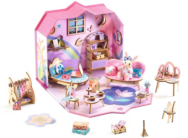 Maquette miniature Rosie Mi House de Djeco